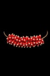 Buy_Neeta Boochra_Red Bead Embellished Hasli Necklace 