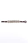 Buy_Neeta Boochra_Silver Plated Wax Beads Sonic Melody Dholki Bracelet 