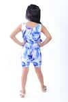 Shop_LA DEE DA_Blue Cotton Blend Printed Jellyfish Fish Jumpsuit  _at_Aza_Fashions