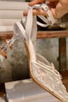 Buy_Tiesta_White Thread Chloe Bridal Heels_Online_at_Aza_Fashions