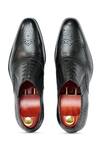 Shop_Vantier_Black Buckles Azura Lace-up Brogue Shoes _at_Aza_Fashions