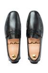 Shop_Vantier_Black Markchapman Driving Leather Moccasins _at_Aza_Fashions