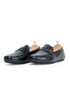Vantier_Black Markchapman Driving Leather Moccasins _Online_at_Aza_Fashions