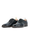 Buy_Vantier_Black Crocodile Textured Bruno Oxford Croc Leather Shoes _Online_at_Aza_Fashions