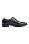 Vantier_Black Plain Julius Double Monk Strap Shoes _Online_at_Aza_Fashions