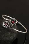 Shop_Noor_Multi Color Cut Work Floral Twister Bangle_at_Aza_Fashions