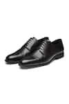 Buy_Dang Shoes_Black Church Derby Plain Shoes  _at_Aza_Fashions