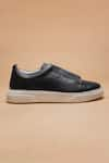 Dang Shoes_Black Float Round Toe Sneakers  _Online_at_Aza_Fashions