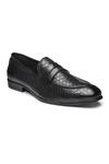 Shop_Dang Shoes_Black Croco Loafers  _at_Aza_Fashions