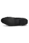 Buy_Dang Shoes_Black Spike Metallic Stud Embellished Shoes  _Online_at_Aza_Fashions