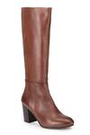 Shop_Dang Shoes_Brown Long Pointed Toe Boots _at_Aza_Fashions