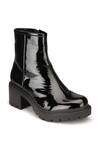 Shop_Dang Shoes_Black Theresa Patent Leather Boots _at_Aza_Fashions