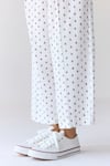 Buy_Cotton and Clay_White Modal Hand Block Printed Floral Round Pleated Top And Trouser Set _Online_at_Aza_Fashions