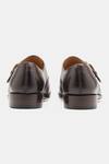 Buy_Kozasko_Brown Goodyear Welted Single Strap Monk Shoes _Online_at_Aza_Fashions
