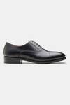 Buy_Kozasko_Black Goodyear Welted Captoe Oxford Shoes _Online_at_Aza_Fashions