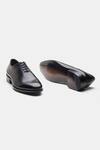 Shop_Kozasko_Black Goodyear Welted Wholecut Oxfords _Online_at_Aza_Fashions