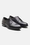 Buy_Kozasko_Black Goodyear Welted Apron Toe Derby Shoes _at_Aza_Fashions