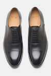 Shop_Kozasko_Black Goodyear Welted Classic Captoe Oxfords _at_Aza_Fashions