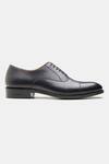 Kozasko_Black Goodyear Welted Classic Captoe Oxfords _Online_at_Aza_Fashions