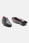 Shop_Kozasko_Black Goodyear Welted Classic Captoe Oxfords _Online_at_Aza_Fashions