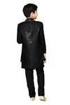 Buy_Samyukta Singhania_Black Terry Embroidered Sequins Sherwani Kurta Set _Online_at_Aza_Fashions