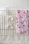 Buy_The Baby Atelier_Pink Organic Cotton Sheep Print Baby Quilt _at_Aza_Fashions