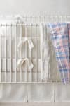 Buy_The Baby Atelier_Pink Organic Cotton Checkered Print Checks Baby Quilt _at_Aza_Fashions