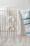 Buy_The Baby Atelier_Blue Organic Cotton Stripe Print Baby Quilt _at_Aza_Fashions