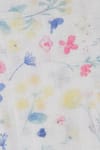 The Baby Atelier_Multi Color Organic Cotton Flower Print Baby Quilt _Online_at_Aza_Fashions