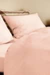 Shop_The Baby Atelier_Pink Organic Cotton Plain Duvet Cover _at_Aza_Fashions