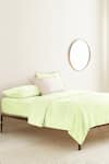 Buy_The Baby Atelier_Green Organic Cotton Single Duvet Cover _at_Aza_Fashions