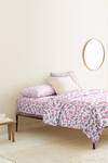 Buy_The Baby Atelier_Red Organic Cotton Flower Print Duvet Cover _at_Aza_Fashions