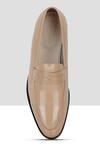 Buy_Ankit V Kapoor_Beige Cutwork Penny Loafers _Online_at_Aza_Fashions