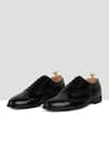 Ankit V Kapoor_Black Brogue Pattern Shoes _Online_at_Aza_Fashions