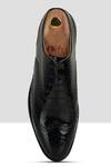 Shop_Ankit V Kapoor_Black Brogue Pattern Shoes _Online_at_Aza_Fashions