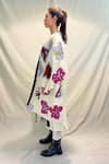 Buy_Ka-Sha_Off White Kora Cotton Applique Open Phoolan Floral Jacket 