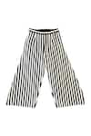 Ka-Sha_Black Cotton Striped Appy Flared Pant _Online_at_Aza_Fashions