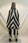 Shop_Ka-Sha_Black Cording Striped Corded Scarf _at_Aza_Fashions