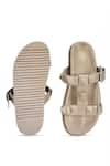 Shop_Heel Your Sole_Beige Quad Studs Sliders _at_Aza_Fashions