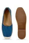 Shop_Heel Your Sole_Blue Basket Weave Pattern Espadrilles _at_Aza_Fashions