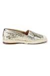 Heel Your Sole_Gold Basket Weave Espadrilles _at_Aza_Fashions