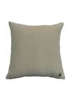 Shop_House Of Inari_Off White 100% Cotton Velvet Embroidery Leopard Cushion Cover_at_Aza_Fashions