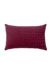 Buy_House Of Inari_Pink 100% Cotton Velvet Embroidery Abstract Work Cushion Cover_Online_at_Aza_Fashions