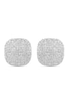 Buy_THE JEWEL FACTOR_Silver Plated Crystals Allure Stud Earrings _Online_at_Aza_Fashions