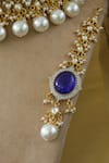 Buy Studio6 Jewels Blue Stones, Beads Embellished Choker Set Online at Aza Fashions Buy_Studio6 Jewels_Blue Stones, Beads Embellished Choker Set _Online_at_Aza_Fashions