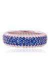 Shop_Prata_Blue Crystals, Stones Spectrum Sparkle Ring _at_Aza_Fashions