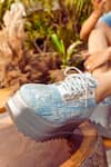 Buy_Anaar_Blue Sequin Moon Embroidered Wedge Sneakers _at_Aza_Fashions