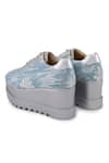 Shop_Anaar_Blue Sequin Moon Embroidered Wedge Sneakers _Online_at_Aza_Fashions