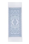 Shop_Taroob_White Embroidered Paisley Kashmiri Stole _at_Aza_Fashions