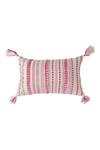 Shop_Amoliconcepts_Ivory Cotton Stripe Pattern Pillow Cover 2 Pcs Set_Online_at_Aza_Fashions